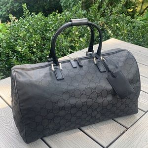 Gucci Signature GG Monogram Travel Bag